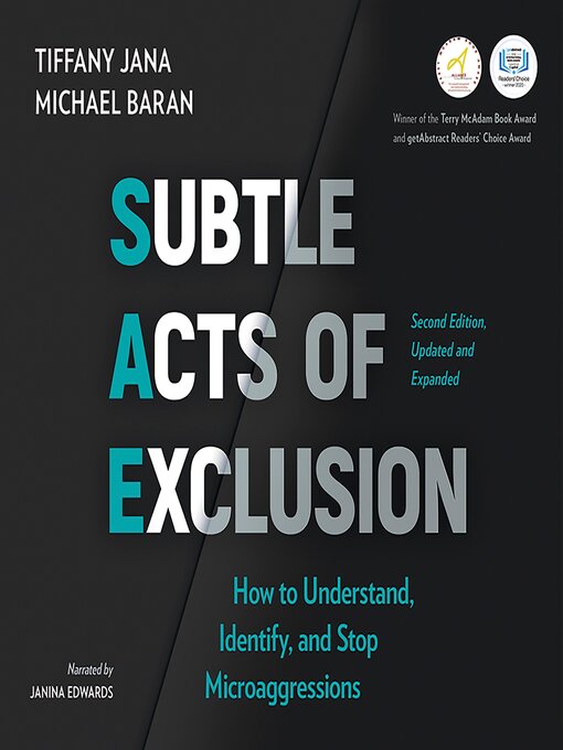 Title details for Subtle Acts of Exclusion by Tiffany Jana - Available